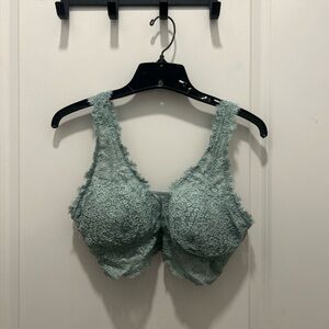 Aerie Lace Bralette in Soft Green
